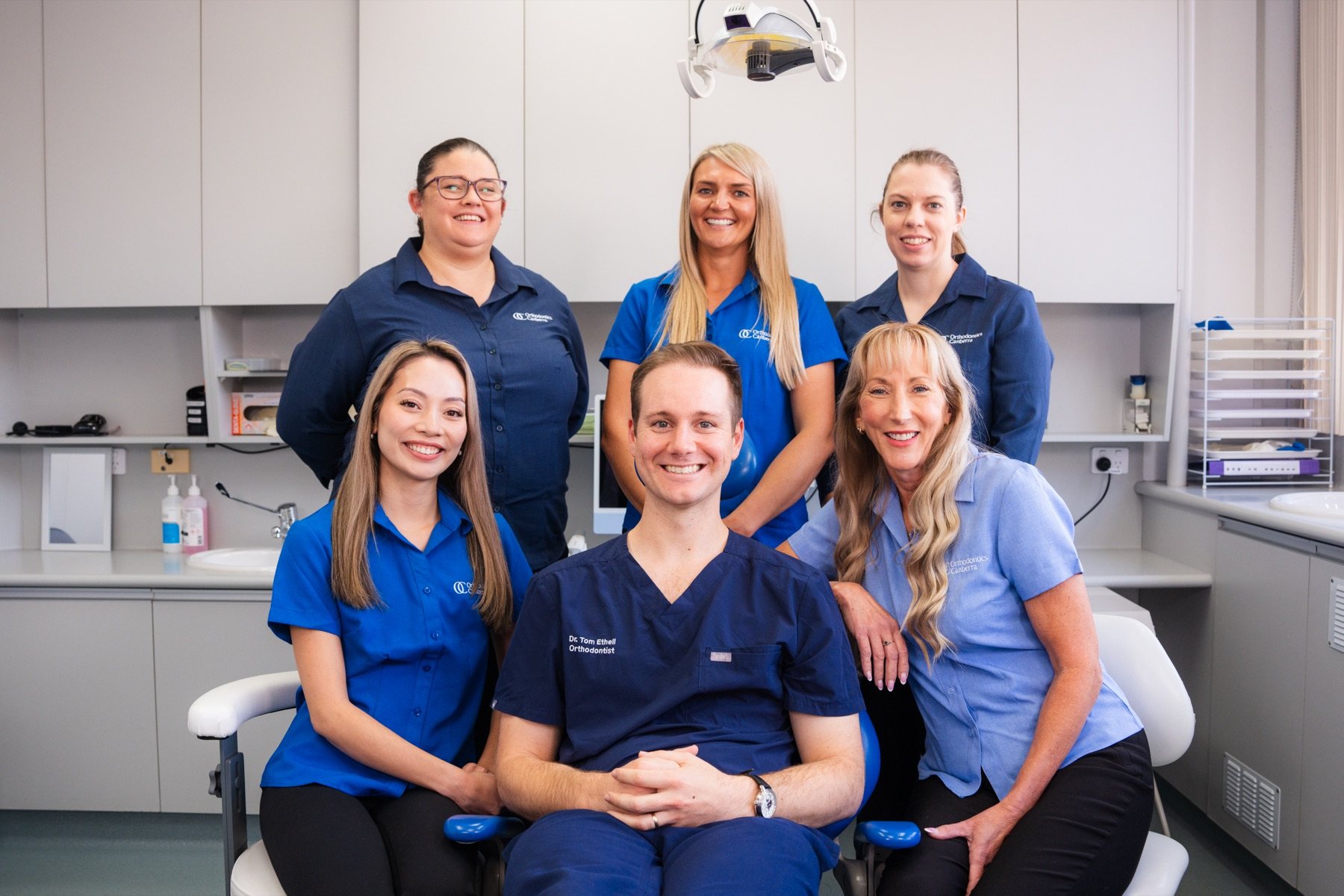 Orthodontics Canberra team portrait