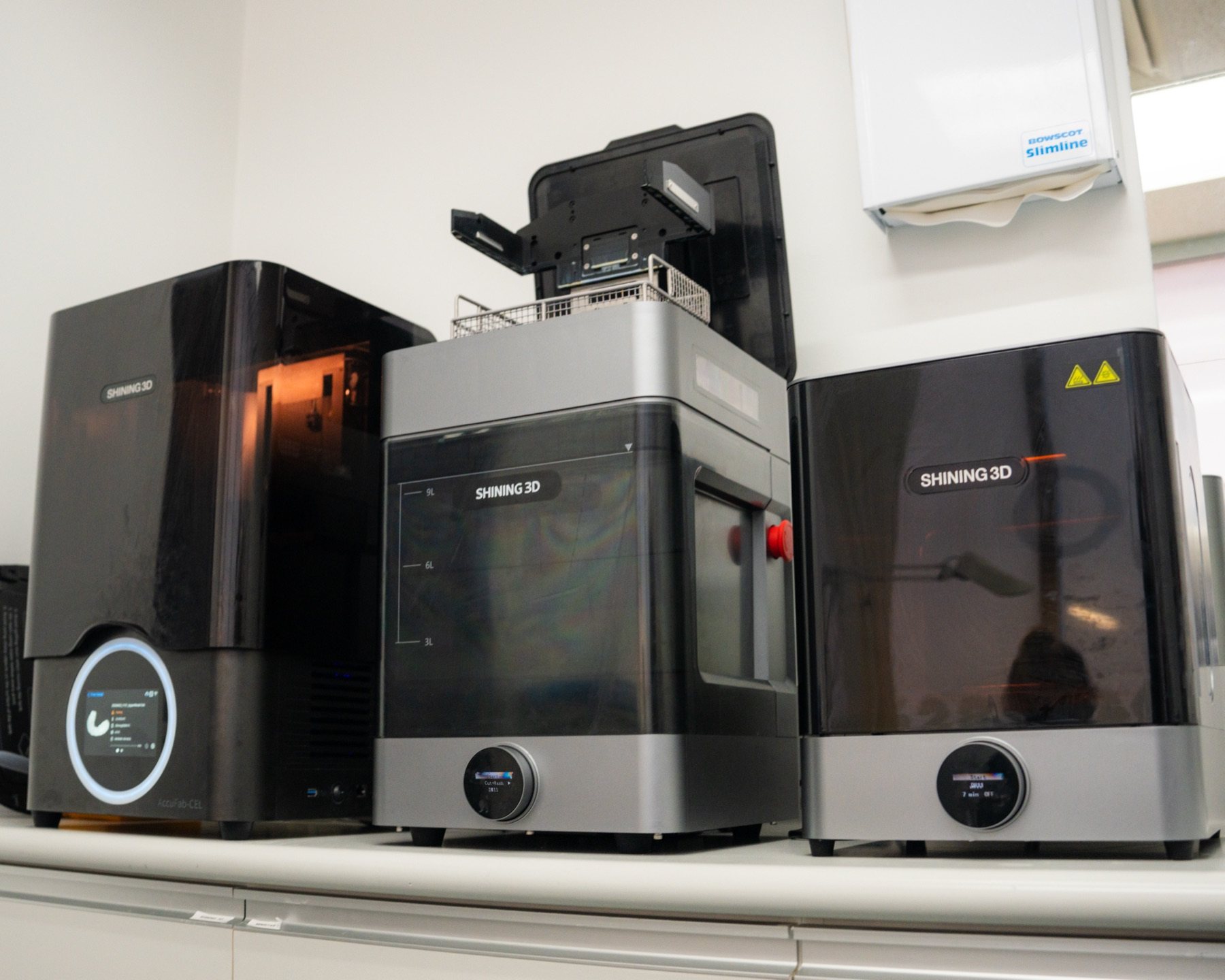 Lab work in progress at the Orthodontics Canberra in-house lab