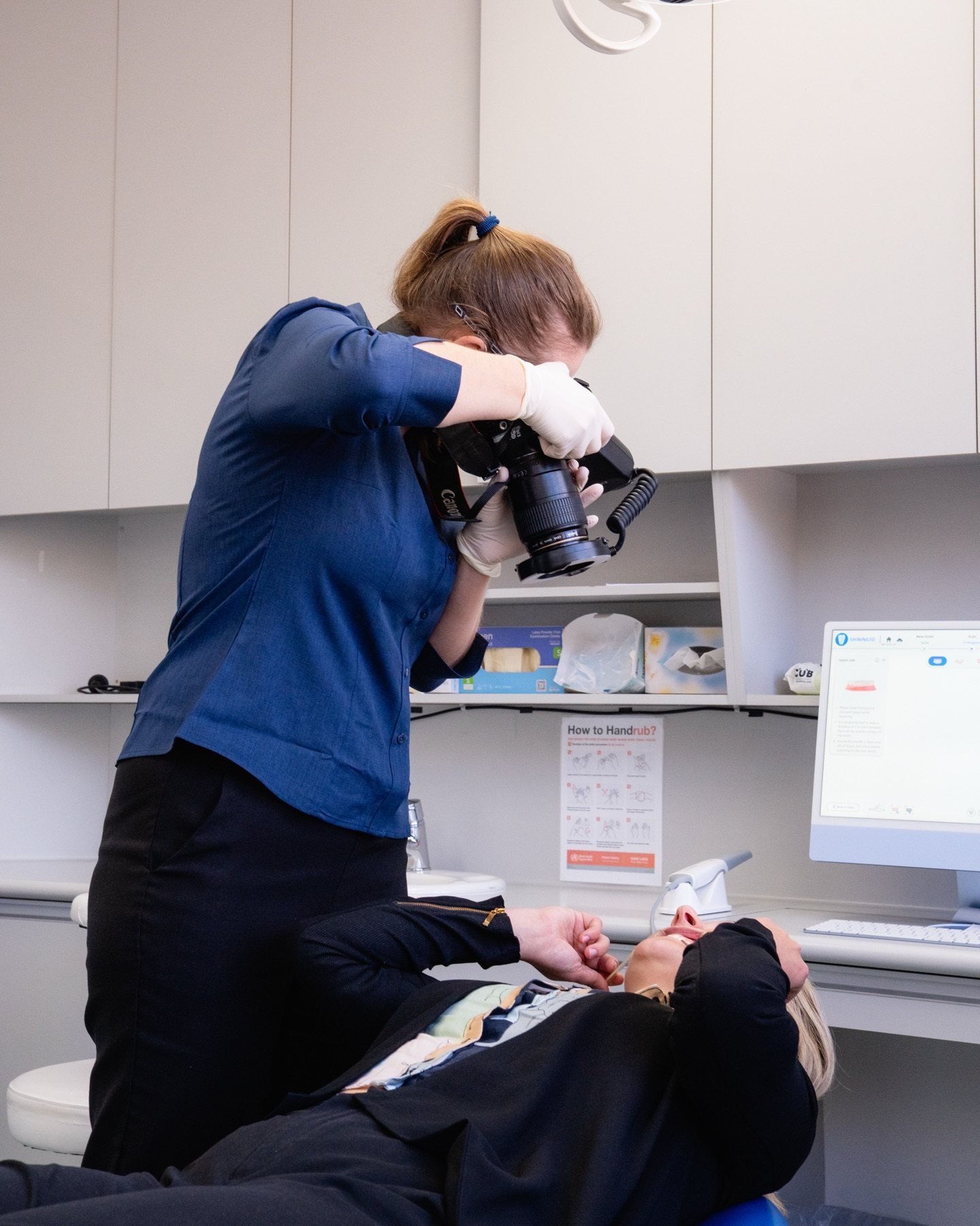 Clinical photography in progress